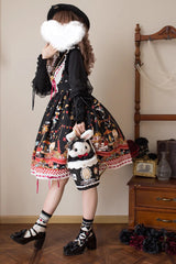 Lovely Teacup Rabbit Bowknot Sweet Lolita Shoulder Bag 5 Colors - Product - 5