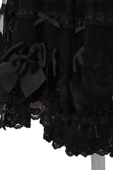 Sweet Ruffle Bowknot Lace Plus Size Japanese Lolita Skirt 3 Colors - Product - 6