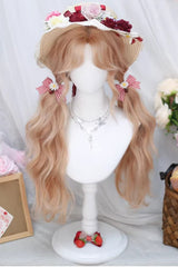 Sweet Doll Style Center Part Long Loose Wave Curly Wig 2 Colors - Product - 3
