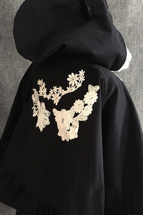 Black Devil Gothic Lolita Suspender Skirt - Product - 6