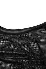 Sleeveless Slim Mesh Fishtail Women's Gothic Dress 2 Colors - Product - 8