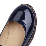PU Leather Puppy Heel Classic Lolita Shoes 4 Colors - Product - 15