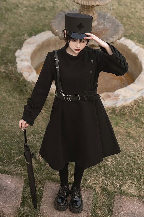 Black Princess Chronicles The northernmost Forest Military Ouji Lolita Coat - Product - 3