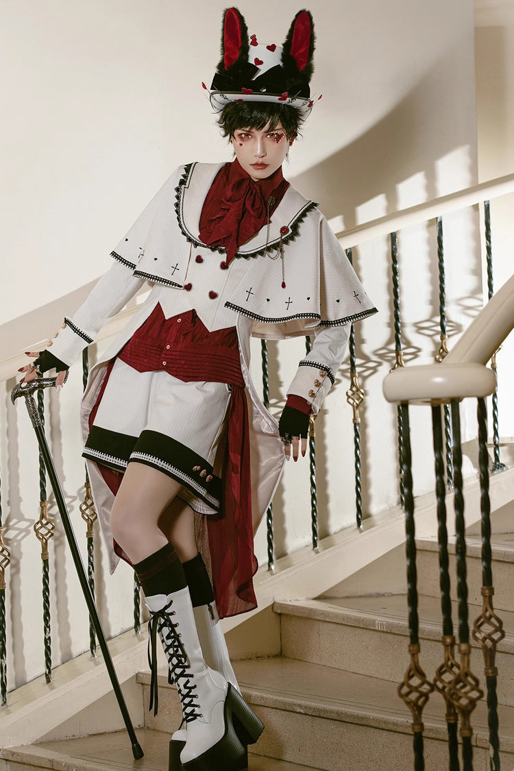 White Rabbit Duke Handsome Elegant Ouji Fashion Lolita Shorts - Product - 2