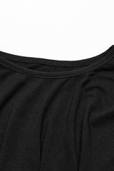 Black Sleeveless Mesh Hollow Slim Womens Gothic Vest - Product - 7