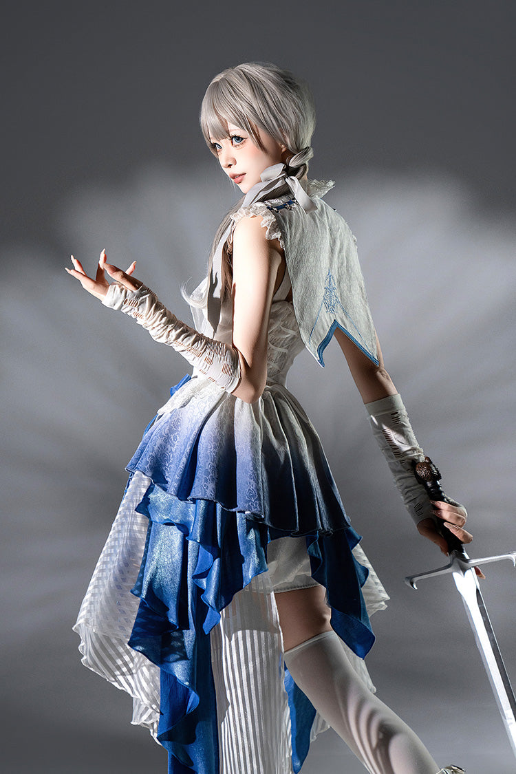 White [Dragon Bones] Chinese Style Prince Handsome Ouji Lolita Shorts - Product - 8