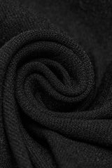 Black Hollow Stitching Irregular Mesh Women's Steampunk Pants - Product - 7