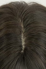 Multi-Color Clear Water Blue Highlights Full Bangs Long Straight Lolita Wig - Product - 4
