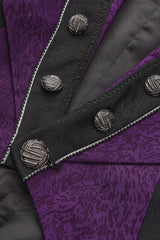 [Eternal Blood Moon Forest] V Collar Sleeveless Ouji Fashion Elegant Prince Handsome Lolita Coat 2 Colors - Product - 8