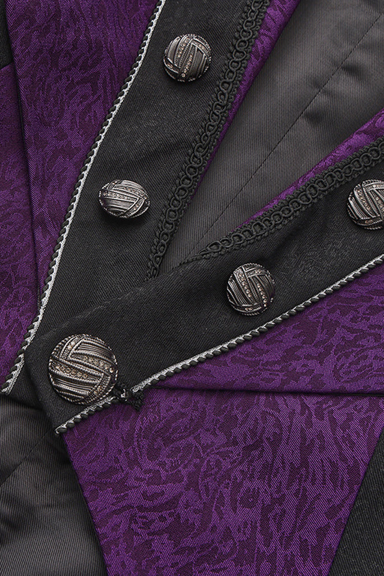 [Eternal Blood Moon Forest] V Collar Sleeveless Ouji Fashion Elegant Prince Handsome Lolita Coat 2 Colors - Product - 8