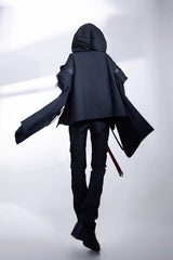 Black Unmarked Blade Gothic Handsome Ouji Lolita Long Pants - Product - 13