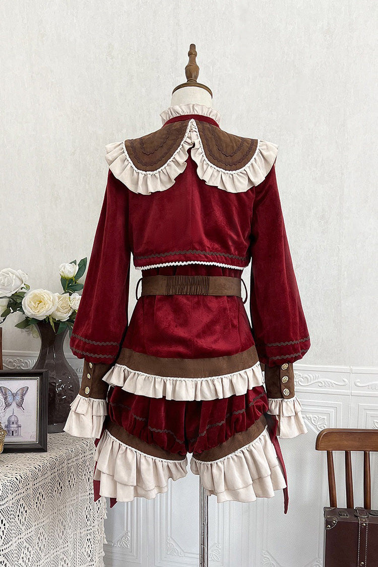 レッドコートリー スタンドカラー 長袖フリル プリンス王子系ロリータセット 商品画像