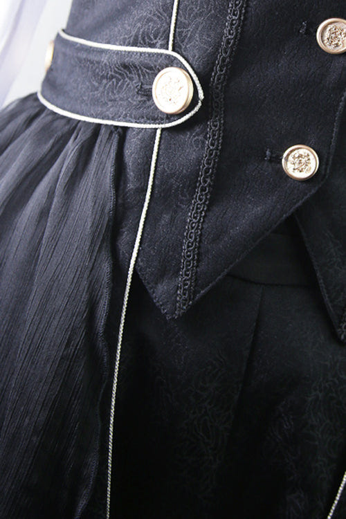 Immortal Thorn The Shadow Of You Ouji Lolita Vest 2 Colors - Product - 6