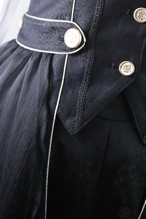 Immortal Thorn The Shadow Of You Ouji Lolita Vest 2 Colors - Product - 6