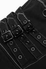 Multi Pockets Buckles Detachable Men's Steampunk Pants 2 Colors - Product - 5