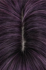 Y2K Black To Purple Ombre Face Framing Highlights Long Wavy Sweet Lolita Full Wig - Product - 4