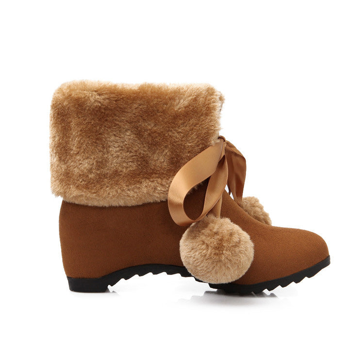 Cute Loli Furball Sweet Lolita Boots 3 Colors - Product - 15