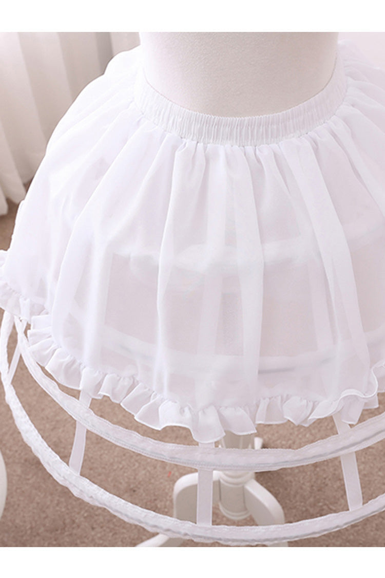 Four Layers Birdcage Fishbone Style Lolita Petticoat 2 Colors - Product - 3