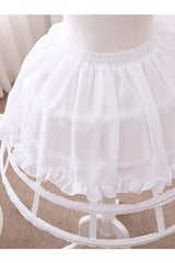 Four Layers Birdcage Fishbone Style Lolita Petticoat 2 Colors - Product - 3