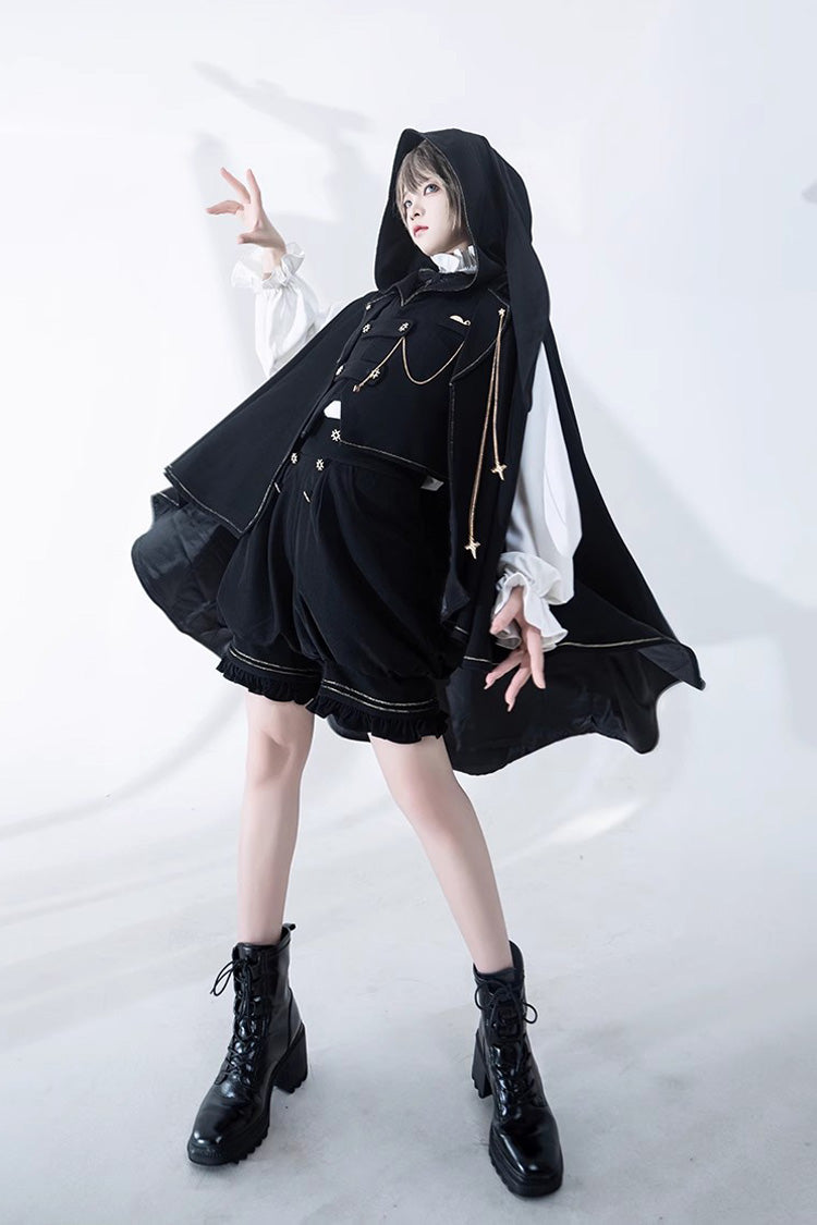 White Anxious Rabbit Long Sleeves Ouji Fashion Gothic Lolita Blouse - Product - 15