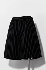 Black Rabbit Theater Jacquard Version Ouji Lolita Shorts - Black - 1