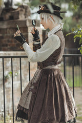 Soul of Adventurer Archaeological Style Ouji Fashion Lolita Vest - Product - 4