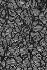 Black Long Sleeves Butterfly Embroidery Sheer Mesh Women's Gothic T-Shirt - Product - 6