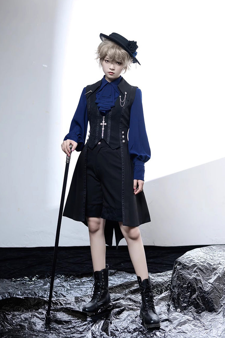 Medieval Lamb Long Sleeve Ouji Fashion Lolita Shirt 3 Colors - Product - 2