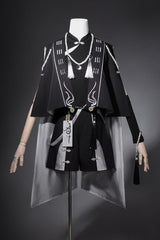 Black [The Strange End of the Immortal Sect] Sleeveless Chinese Style Ouji Lolita Set - Product - 3