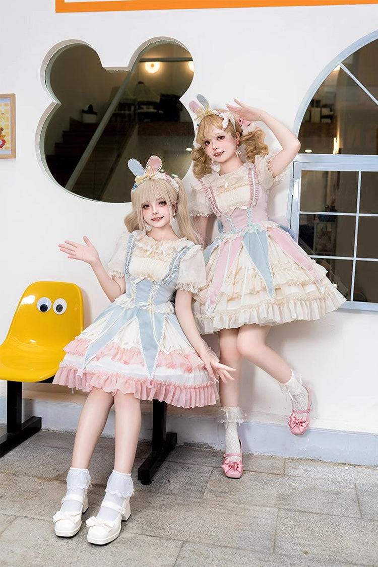 Ballet Circus Hanayome Sweet Princess Lolita Jsk Dress 2 Colors - Product - 6