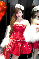 Fragrance Miss Bowknot Sweet Gorgeous Lolita Strapless Dress 2 Colors - Product - 13