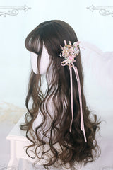 Brown Sylvia Long Curly Classic Lolita Wigs - Product - 4