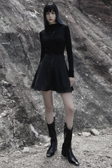 Plaid Print Stitching Mesh Women's Gothic College Style Skirt 2 Colors - Product - 8