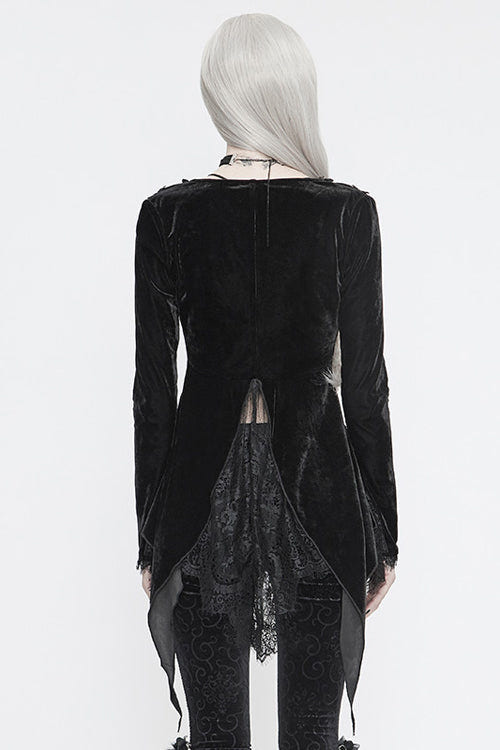 Black Knitted Mini Womens Jacket Dress - Product - 4