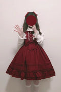 Eiscreme-Schleife, Rüschen, Chiffon, süß (Kleid einzeln), Vorderansicht