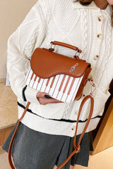 Piano Notes Embroidery Sweet Classic Lolita Shoulder Bag 3 Colors - Product - 7
