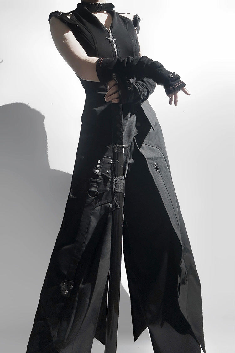 Black  [Nightblade] Ouji Gothic Vintage Prince Cool Lolita Pants (Pants Only) - Product - 14