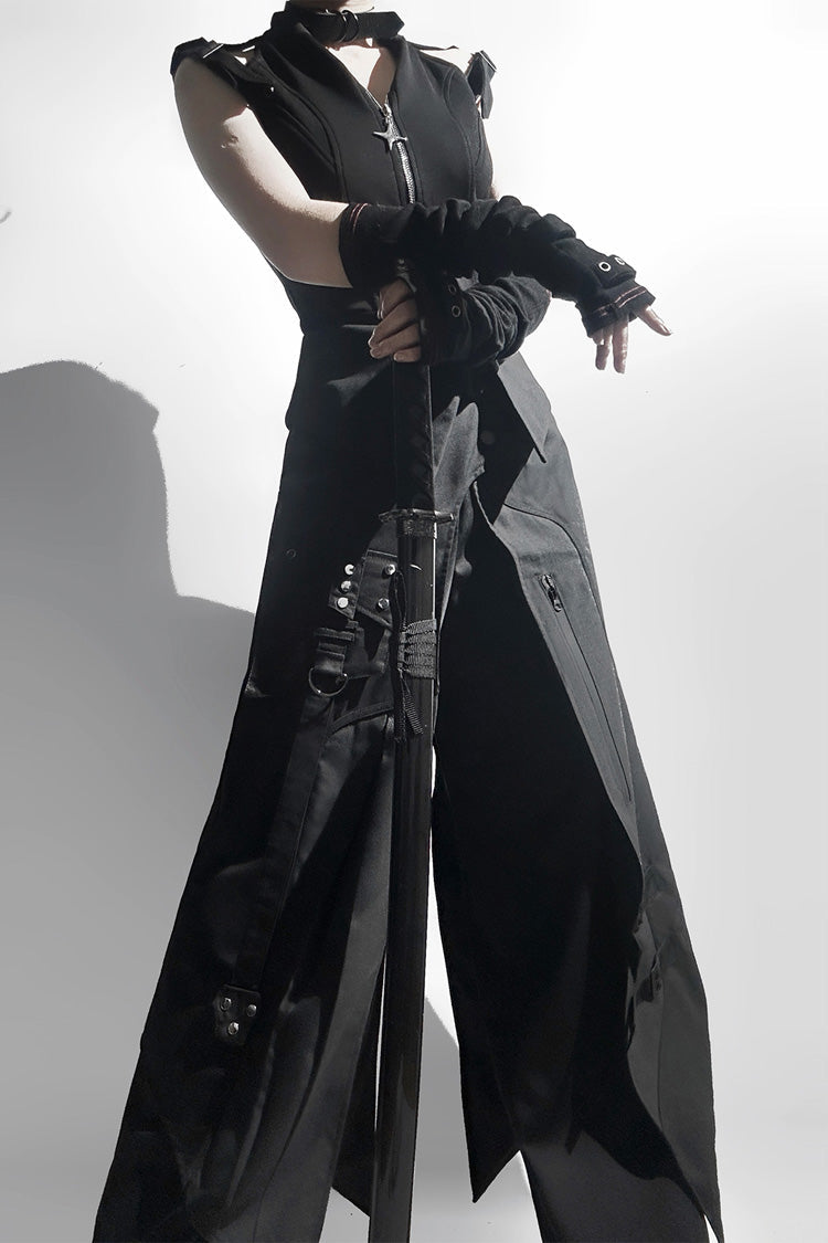 Black  [Nightblade] Ouji Gothic Vintage Prince Cool Lolita Pants (Pants Only) - Product - 14