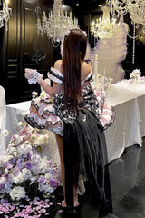 Pink [Love Poems of the Heart] Sleeveless Triple-Layered Ruffled Lace Lace-Up Sweet Lolita Jsk Dress - Product - 8