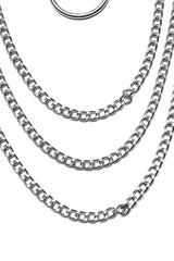 Snakeskin Faux Leather Metal Rivets Women's Steampunk Choker 2 Colors - Product - 18