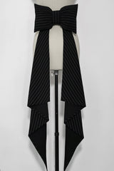 Black Rabbit Theater Jacquard Version Ouji Lolita Tail - Black - 1