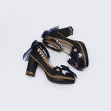 Bowknot Lace Sweet Lolita High Heels 6 Colors - Product - 3