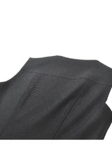 Black Cut-Out Ring Women's Punk Fitted Tank Top - Product - 16