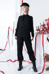 Black Princess Chronicles The Stars Change in Positions Ouji Lolita Blouse - Product - 5