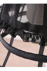 Four Layers Birdcage Fishbone Style Lolita Petticoat 2 Colors - Product - 4