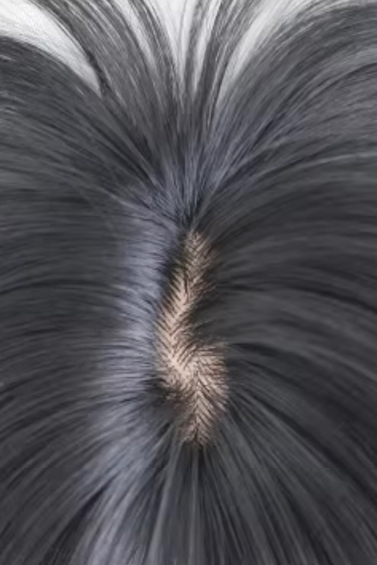 Natural Black Clip-in Curls Hair Topper Lolita Wig - Product - 4