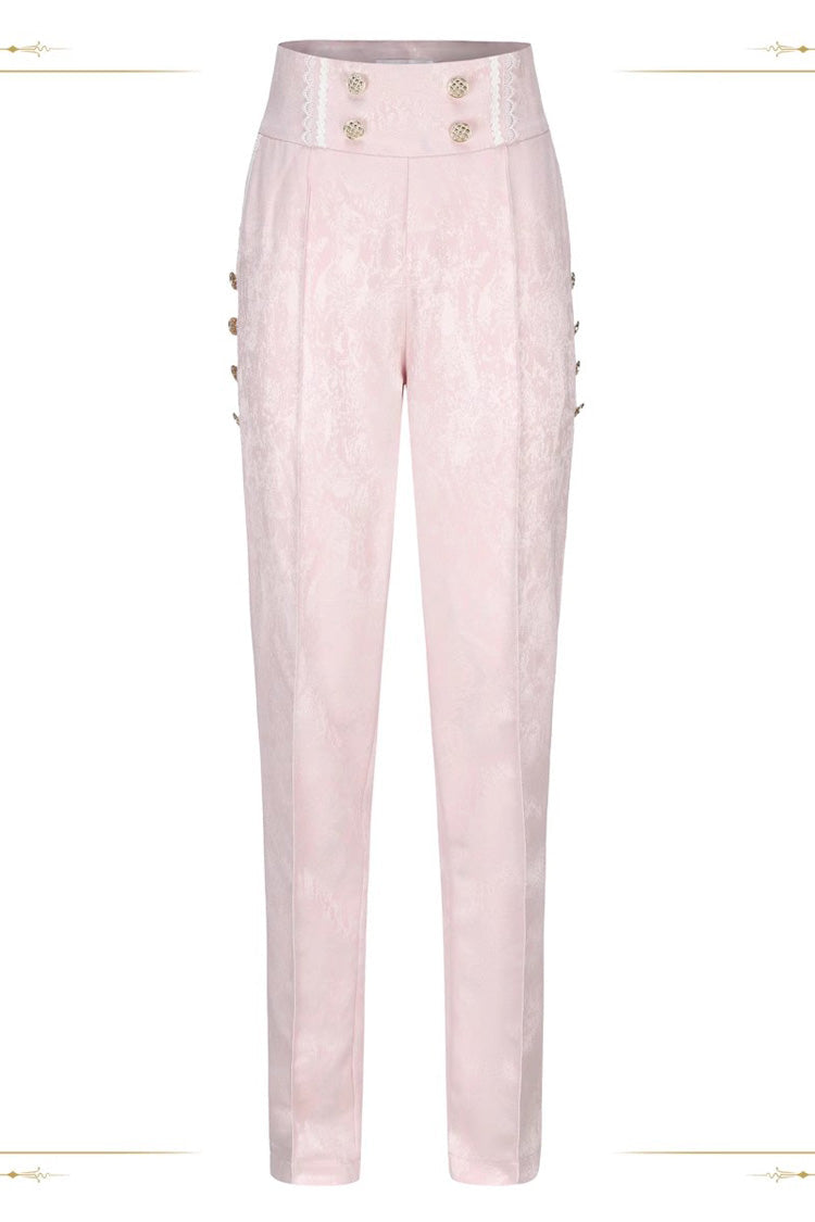 Pink Glass Castle Elegant Handsome Prince Ouji Fashion Lolita Pants - Product - 3