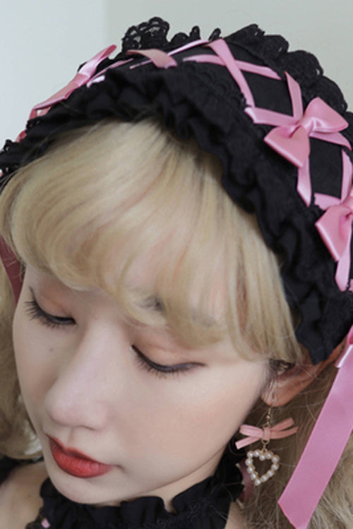 Love Overture Ruffled Bow High Waisted Sweet Lolita JSK Dress - Product - 6