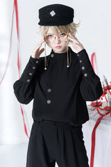 Black Princess Chronicles The Stars Change in Positions Ouji Lolita Blouse - Product - 2