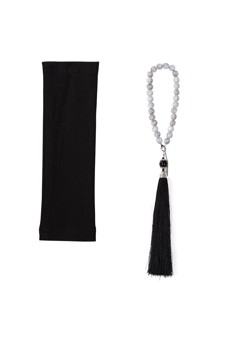 Black [The Strange End of the Immortal Sect] Sleeveless Chinese Style Ouji Lolita Set - Product - 17